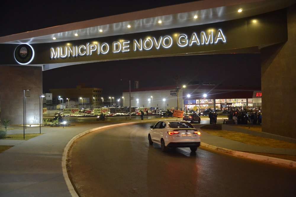Confira as fotos: Prefeitura inaugura portal de entrada do Novo Gama