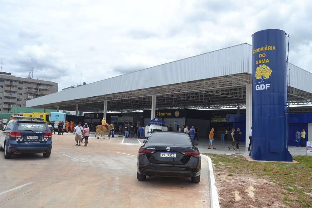 (Fotos) GDF inaugura a reforma da rodoviária do Gama 
